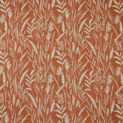 Wild Grasses Clementine Orange Tablecloth , Round Oval Rectangle , Handmade UK