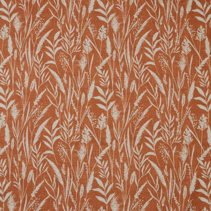 Wild Grasses Clementine Orange Tablecloth , Round Oval Rectangle , Handmade UK