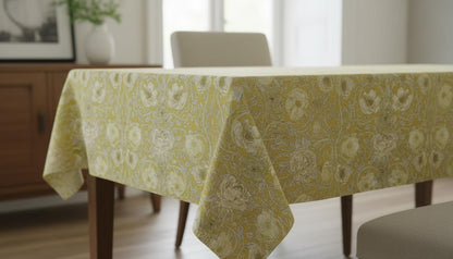 William Morris Ophelia Floral Tablecloth, Handmade UK