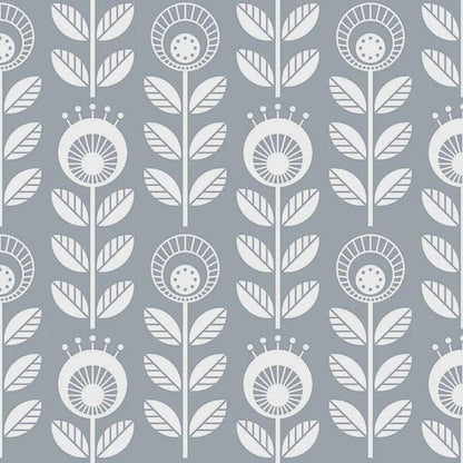 Scandi Dandelion Floral Cotton Tablecloth , Round Oval Rectangle Table Cloth , Handmade UK