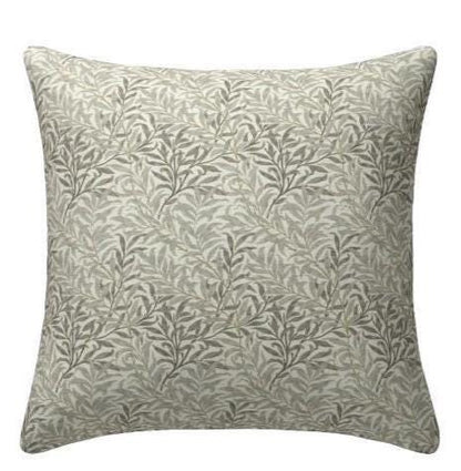 William Morris Willow Bough Natural Cushion Cover , Leaf Leaves Pillow cover