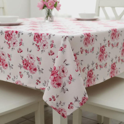 Cath Kidston Brampton Bunch Raspberry Tablecloth , Oval Round Square Rectangle , Handmade UK