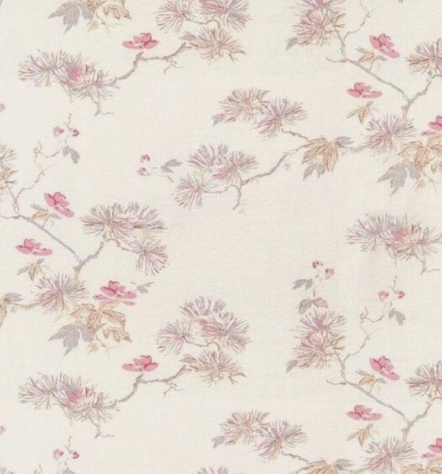 Laura Ashley Nara Truffle Cushion Cover , Floral Throw Pillow , Handmade UK