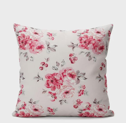 Cath Kidston Brampton Bunch Raspberry Cushion Cover , Vintage Rose Pillow cover
