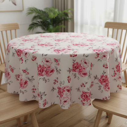 Cath Kidston Brampton Bunch Raspberry Tablecloth , Oval Round Square Rectangle , Handmade UK