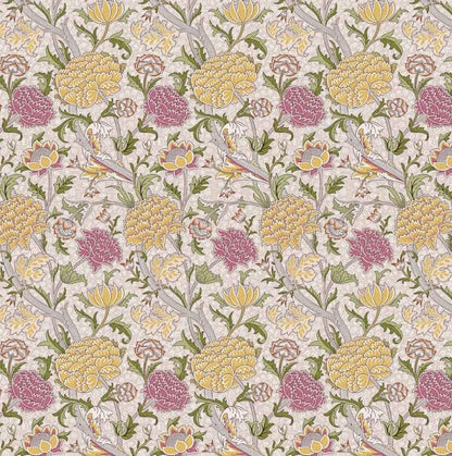 William Morris Cray Floral Stardust Cushion Cover , Cotton Throw Pillow , Handmade UK