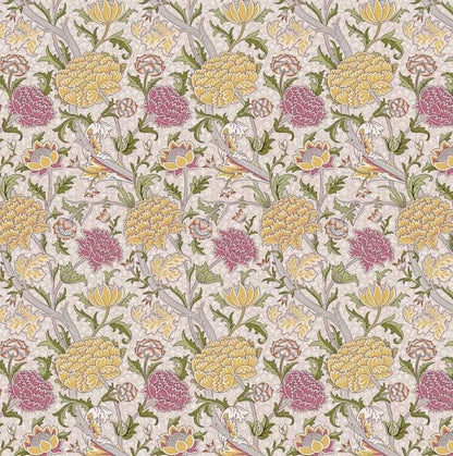 William Morris Cray Floral Stardust Cushion Cover , Cotton Throw Pillow , Handmade UK