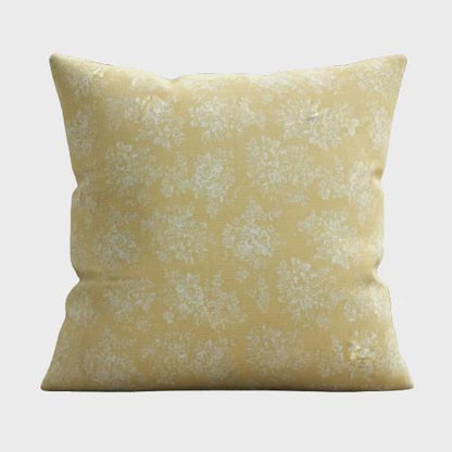 Cath Kidston Washed Rose Cushion Cover , Ochre Yellow Vintage Throw Pillow , Handmade UK