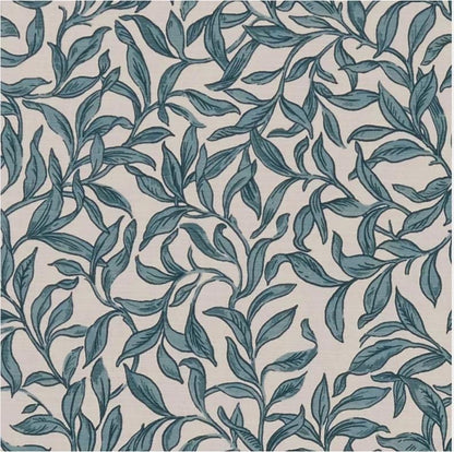 Leaf Leaves Entwistle Teal Table Runner Napkins, Various Size, Handmade UK
