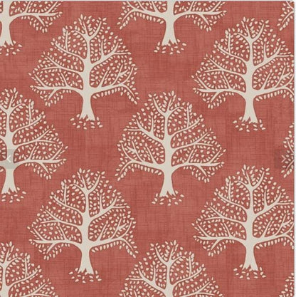 Great Oak Tree Gingersnap Orange Cushion Cover , Handmade UK