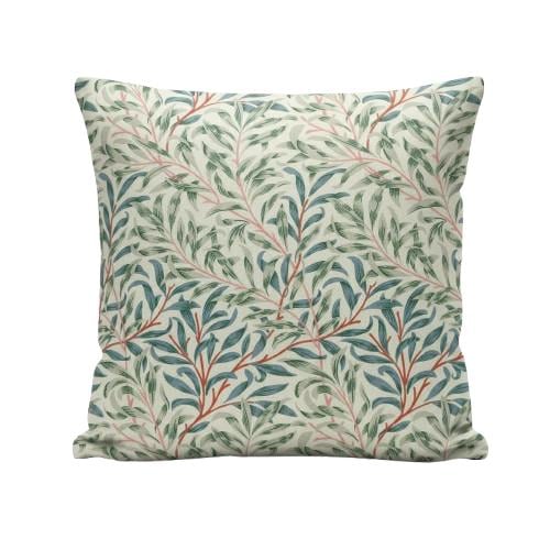 William Morris Cushion Cover Willow Bough Meadow, Leaf Leaves Throw Pillow, Handmade UK