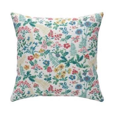 Cath Kidston Twilight Garden Floral Cushion Cover, Handmade Pillow
