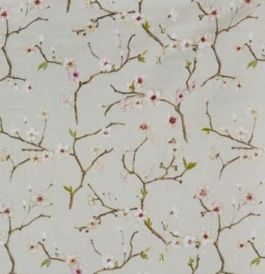 Cherry Blossom Floral Emi Chintz Cushion Cover , Handmade Flowers Throw Pillow