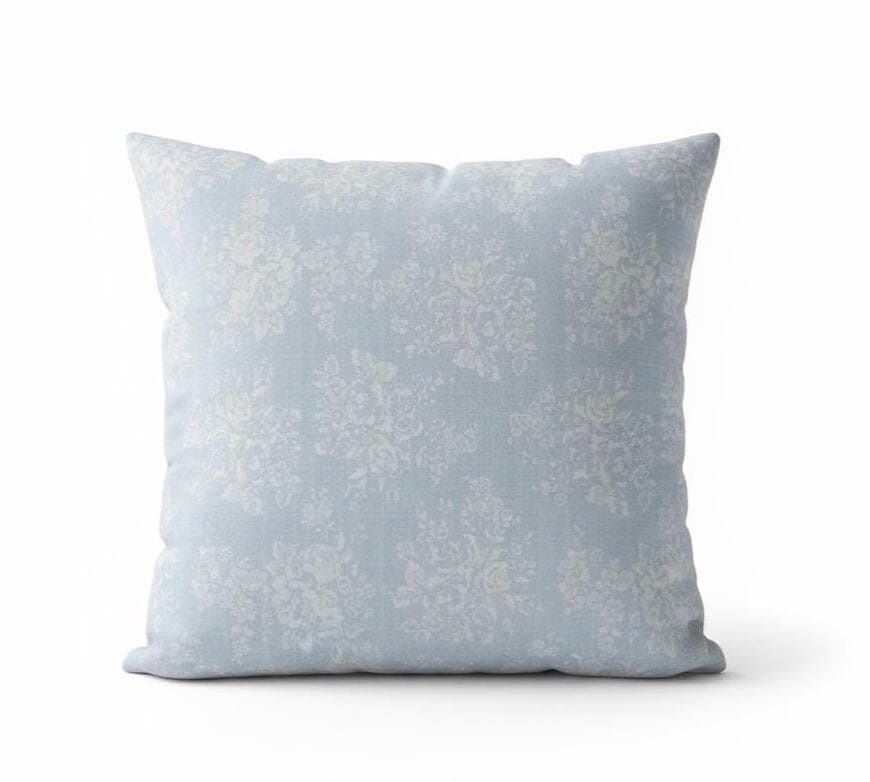Cath Kidston Washed Rose Grey Cushion Cover , Vintage Rose Throw Pillow , Handmade UK