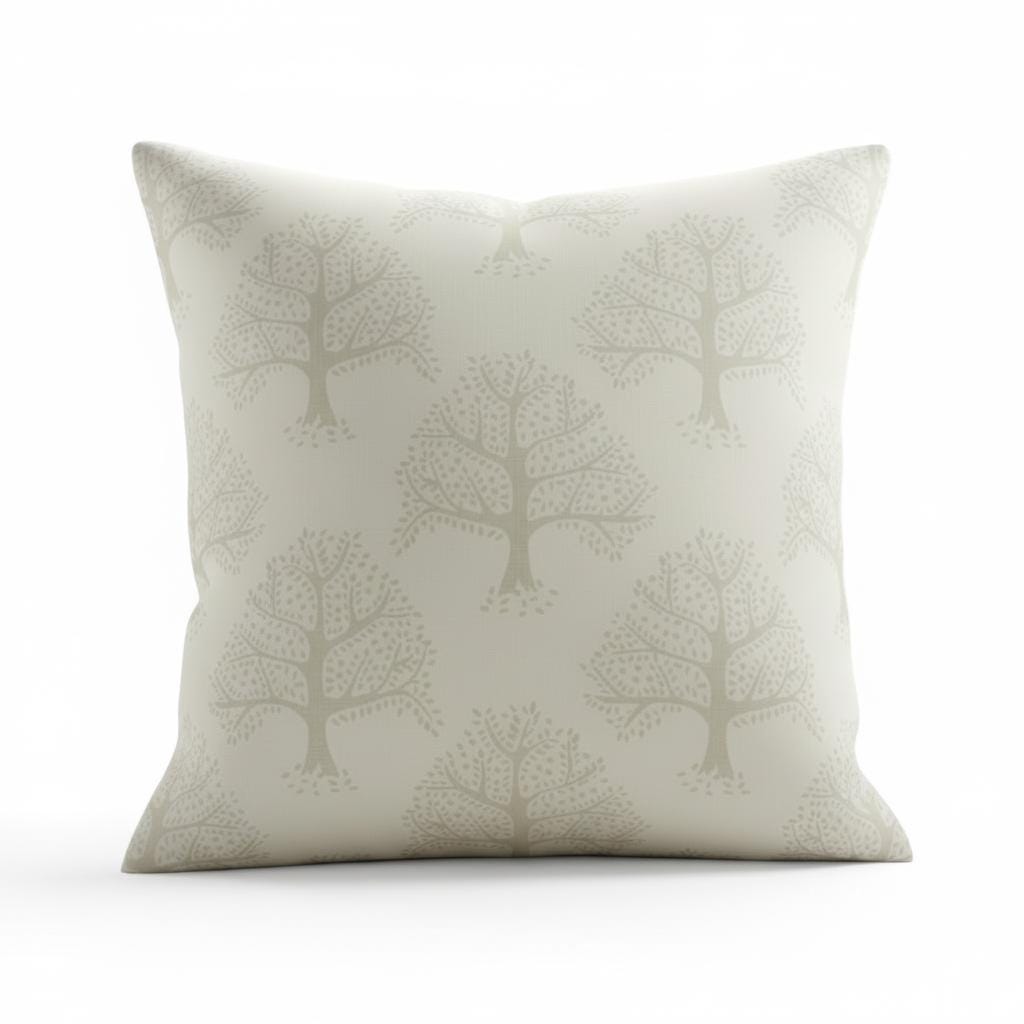 Great Oak Tree Pumice Cushion Cover , Handmade UK