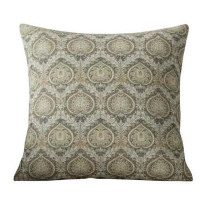 William Morris Eden Cushion Cover , Floral Natural Throw Pillow , Handmade UK