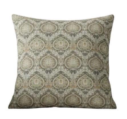 William Morris Eden Cushion Cover , Floral Natural Throw Pillow , Handmade UK