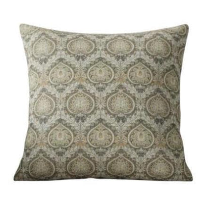 William Morris Eden Cushion Cover , Floral Natural Throw Pillow , Handmade UK