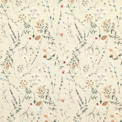 Floral Chloe Tablecloth, Flowers Table cloth , Round Oval Square Rectangle , Napkins , Handmade UK