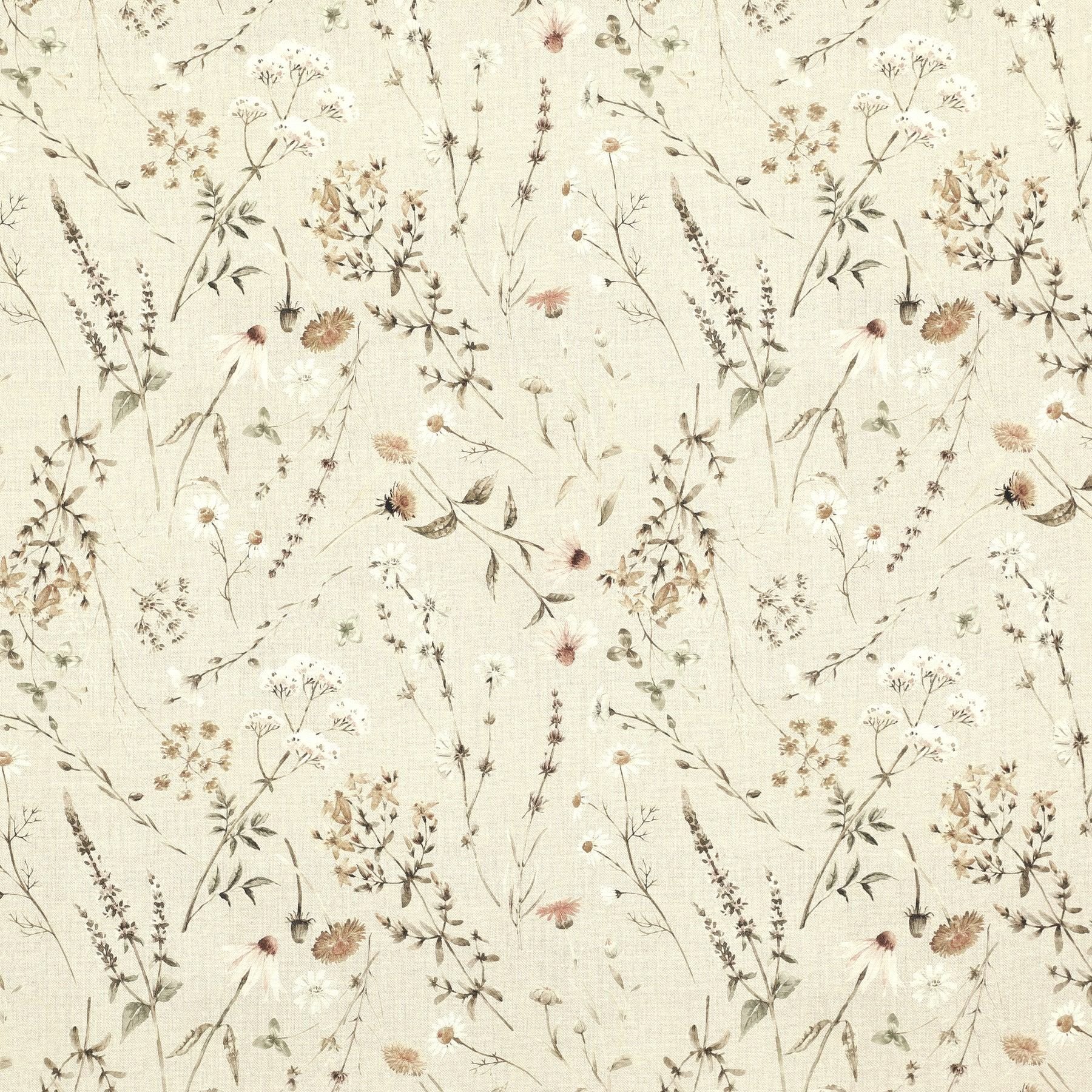Floral Chloe Tablecloth, Flowers Table cloth , Round Oval Square Rectangle , Napkins , Handmade UK