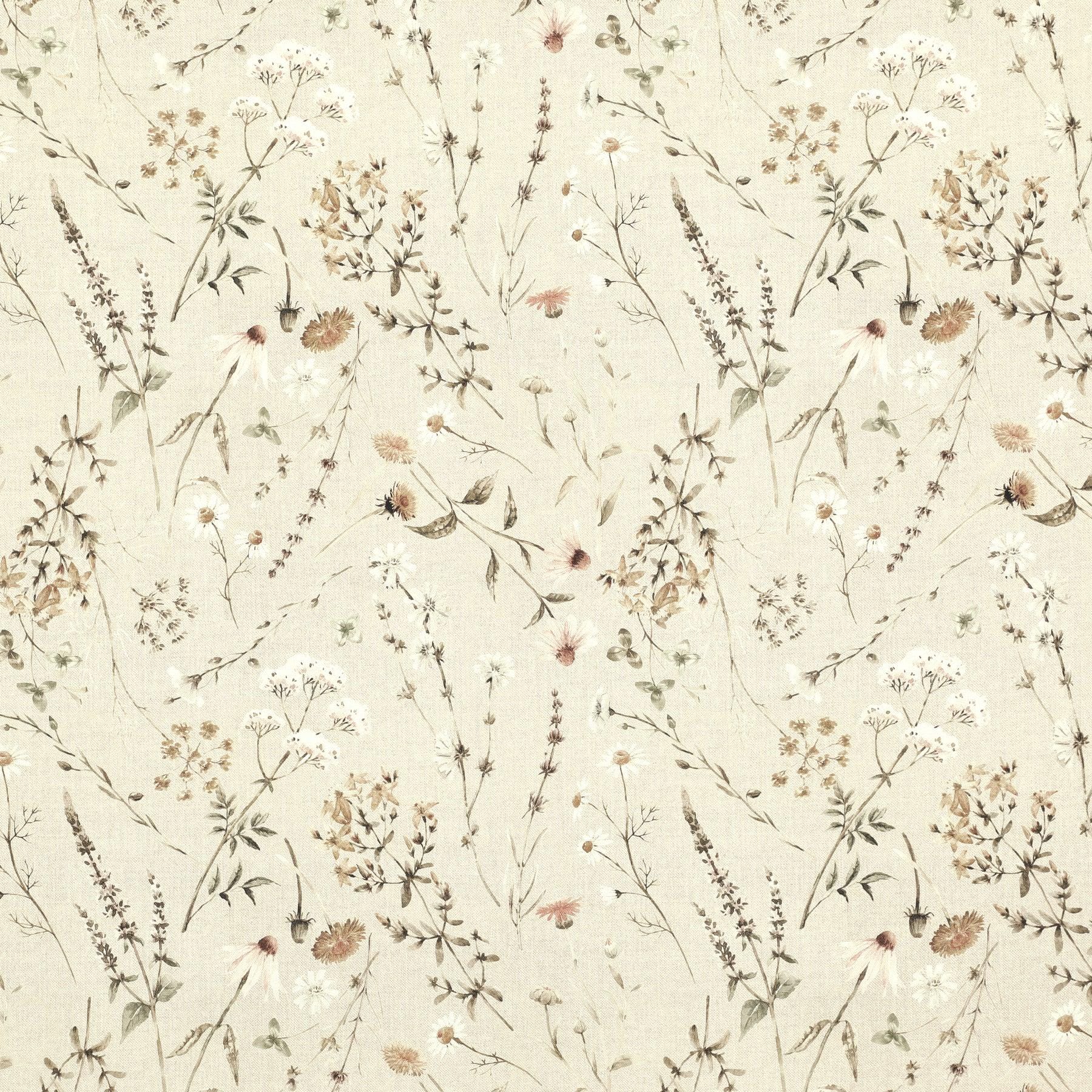 Floral Chloe Tablecloth, Flowers Table cloth , Round Oval Square Rectangle , Napkins , Handmade UK