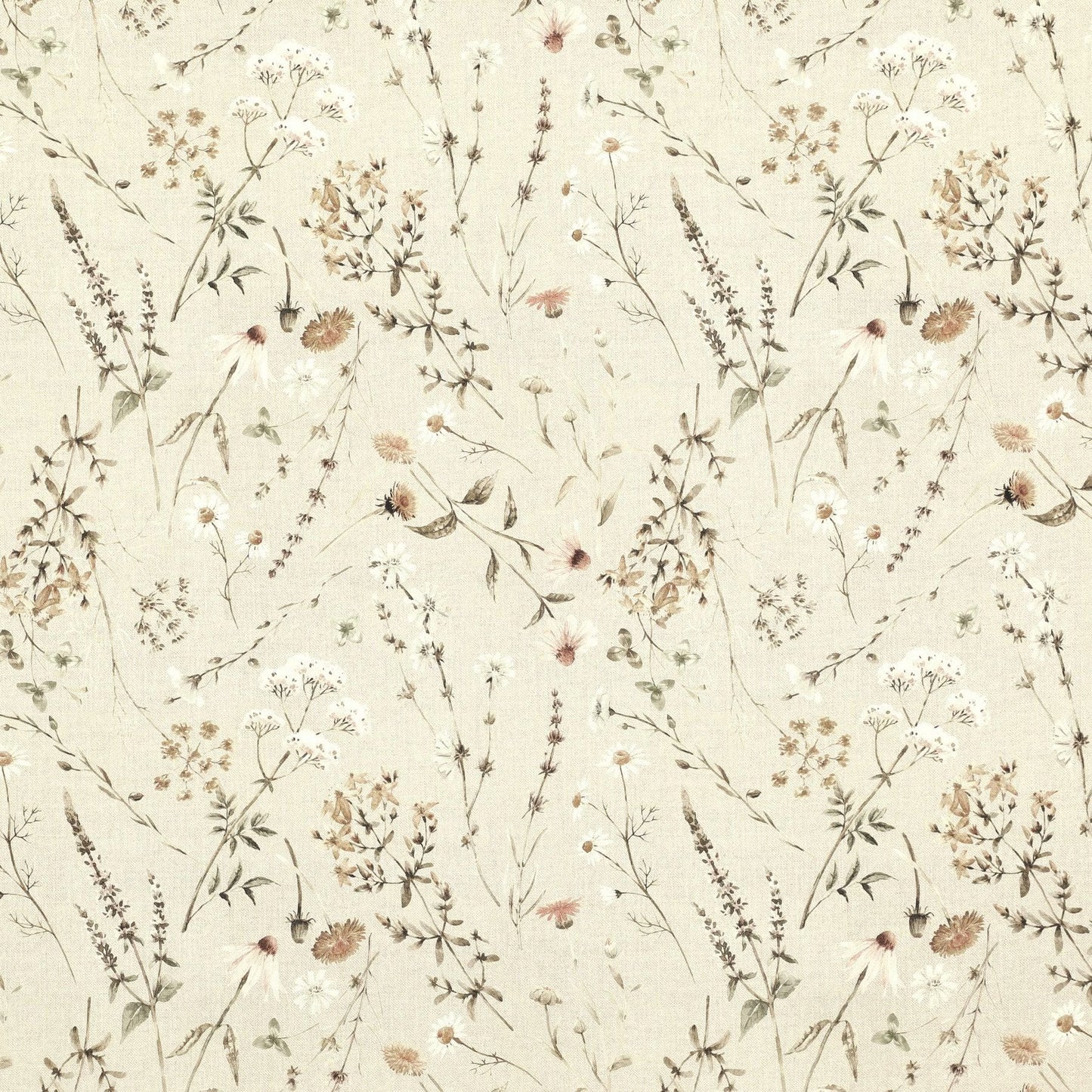 Floral Chloe Tablecloth, Flowers Table cloth , Round Oval Square Rectangle , Napkins , Handmade UK