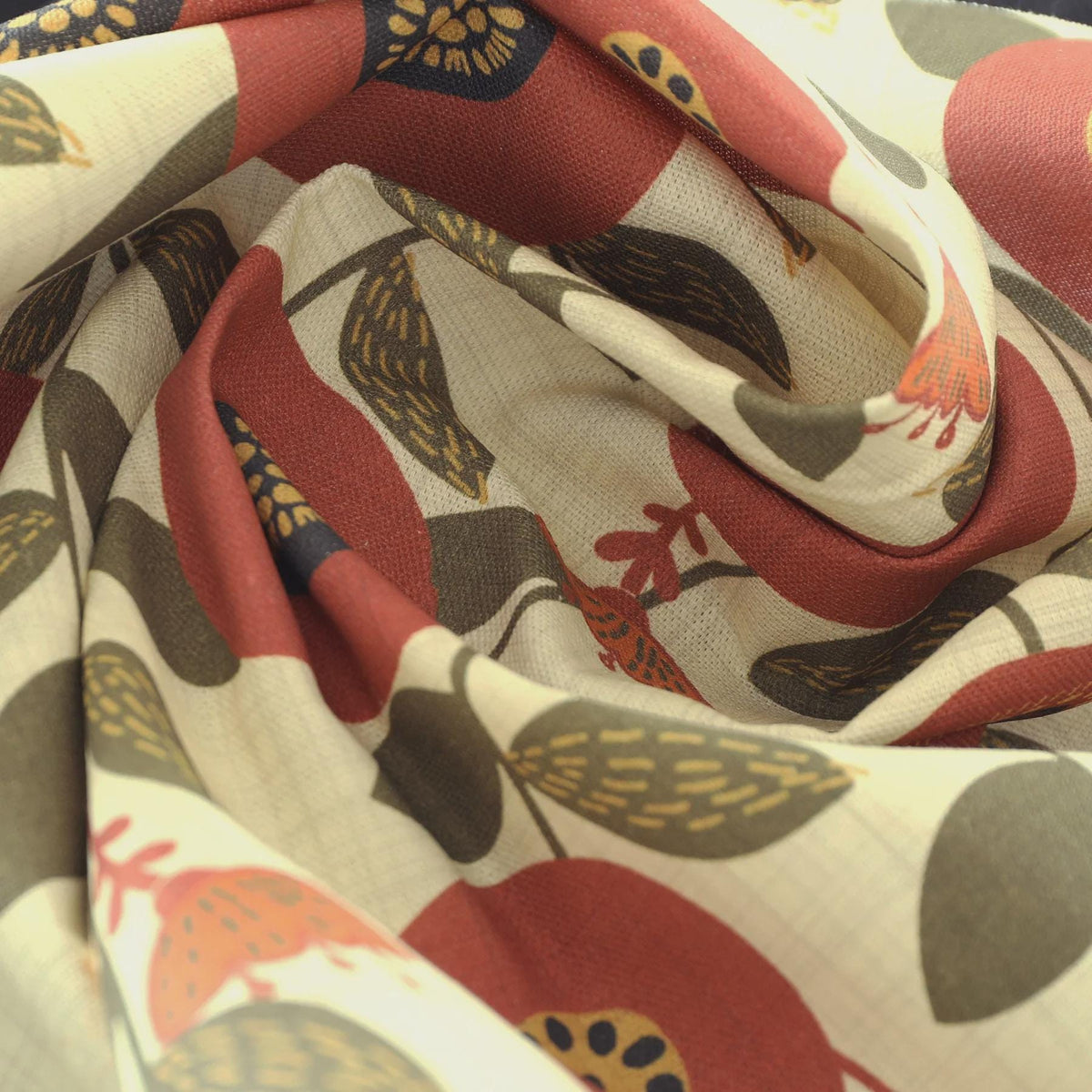 Scandi Floral Tablecloth. Seville Flowers Table cloth. Round Oval Square Rectangle. Napkins. Handmade UK