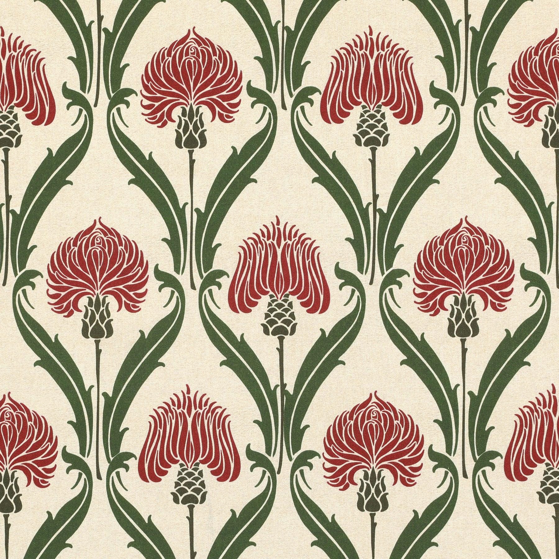 Highland Thistle Tablecloth. Floral Flowers Scandi Table cloth. Round Oval Square Rectangle. Napkins. Handmade UK