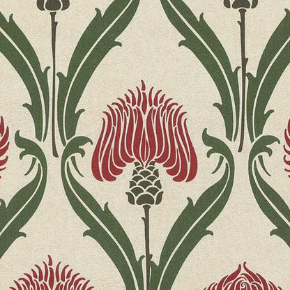 Highland Thistle Tablecloth. Floral Flowers Scandi Table cloth. Round Oval Square Rectangle. Napkins. Handmade UK
