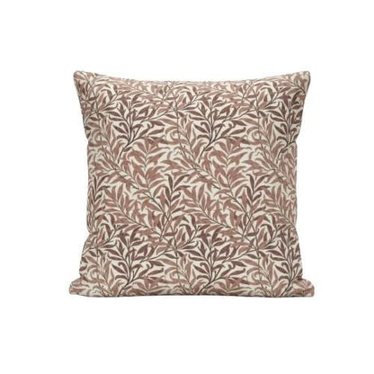 William Morris Cushion Cover Willow Bough Rust , Cotton Throw Pillow , Handmade UK