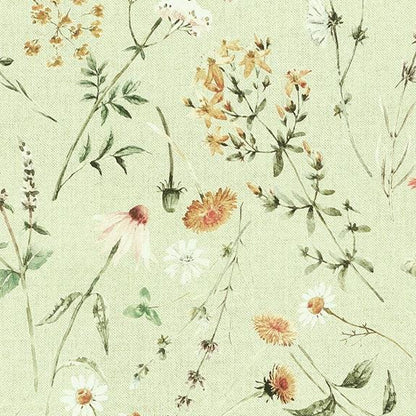 Floral Chloe Tablecloth, Flowers Table cloth , Round Oval Square Rectangle , Napkins , Handmade UK