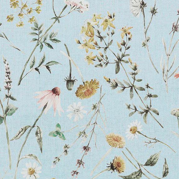 Floral Chloe Tablecloth, Flowers Table cloth , Round Oval Square Rectangle , Napkins , Handmade UK