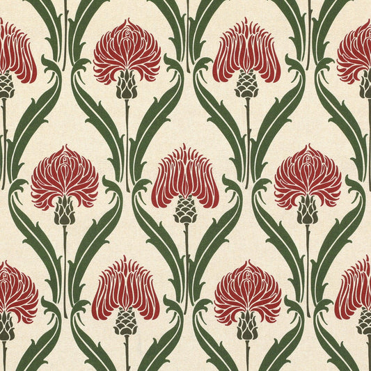 Highland Thistle Tablecloth. Floral Flowers Scandi Table cloth. Round Oval Square Rectangle. Napkins. Handmade UK