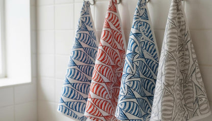 Cornish Sardines Tea Towel, Nautical Marine Seaside Tea Towel, Sprats Fish Cotton Tea Towel