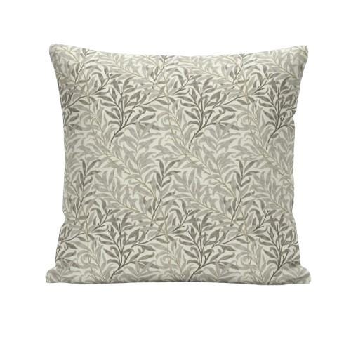 William Morris Willow Bough Natural Cushion Cover , Leaf Leaves Pillow cover