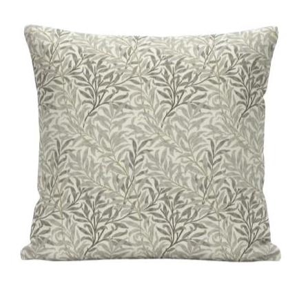 William Morris Willow Bough Natural Cushion Cover , Leaf Leaves Pillow cover