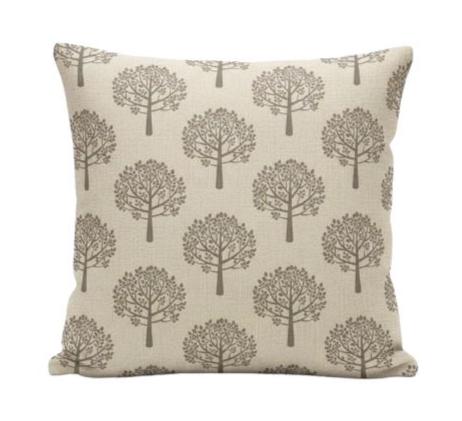 Mulberry Trees Grey Cushion Cover
