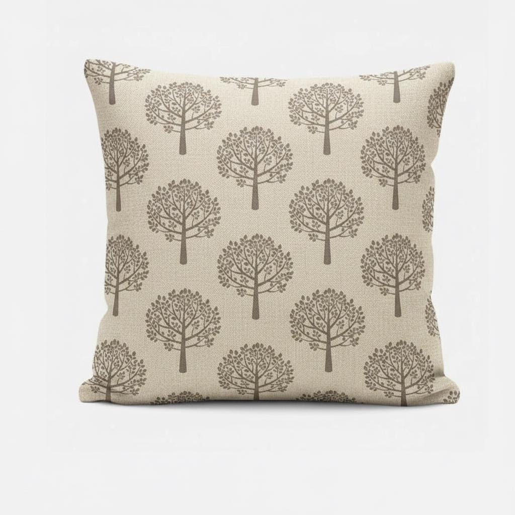 Mulberry Trees Grey Cushion Cover