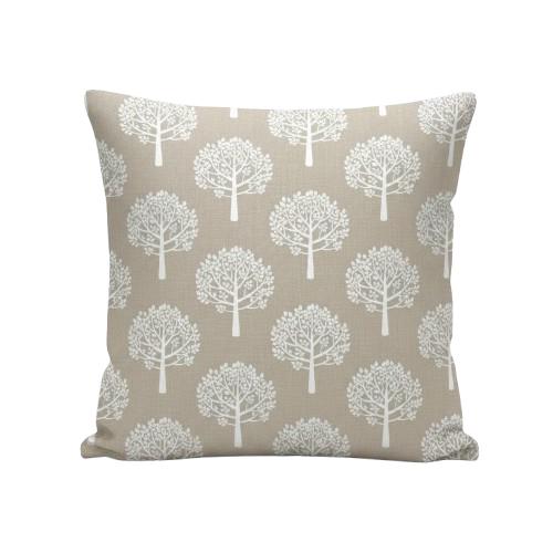 Mulberry Trees White Cushion Cover