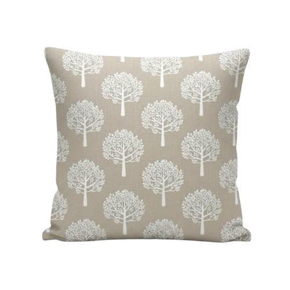 Mulberry Trees White Cushion Cover