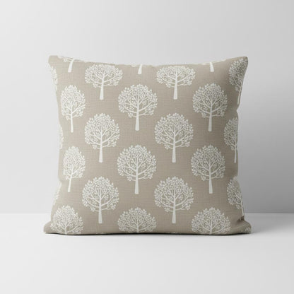 Mulberry Trees White Cushion Cover