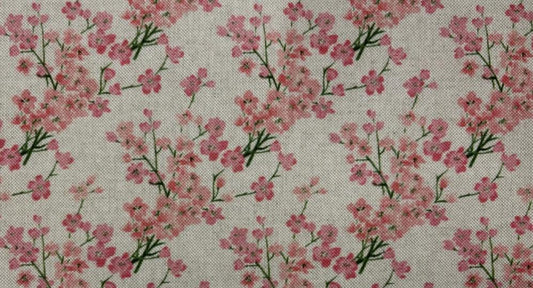 Cherry Blossom Tablecloth, Round Oval Rectangle, Handmade UK