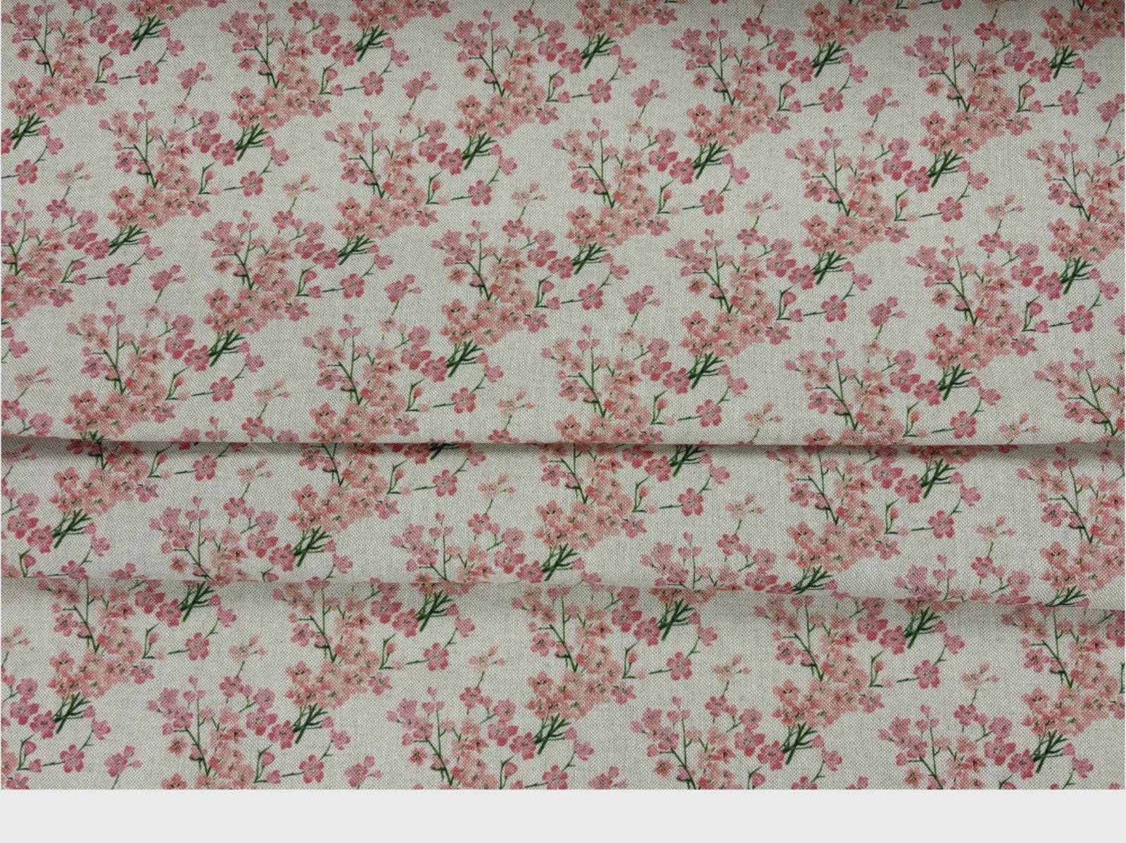 Cherry Blossom Tablecloth, Round Oval Rectangle, Handmade UK