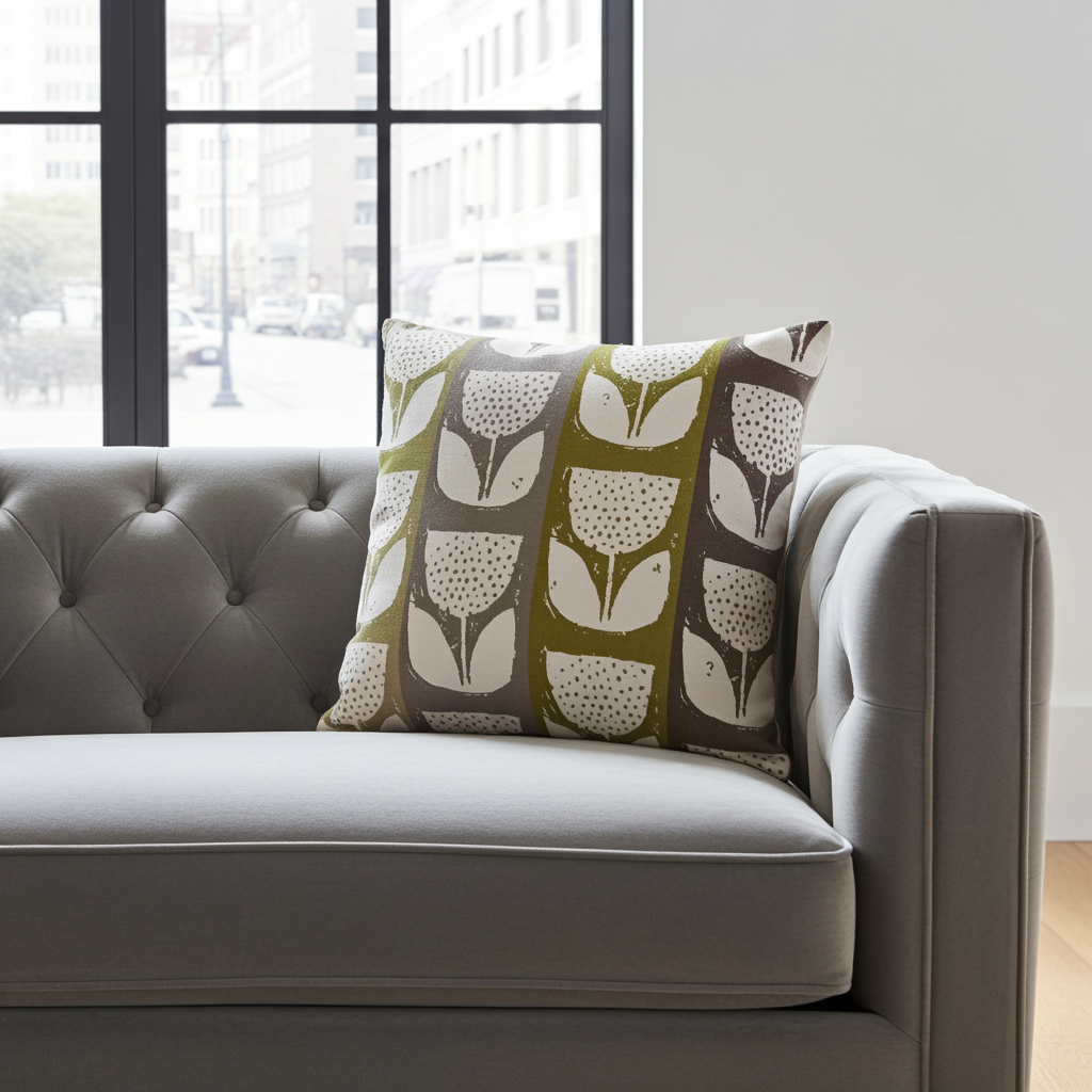Addington Eucalyptus Tulip Cushion Cover