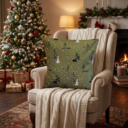 Sophie Allport Festive Forest Christmas Cushion Cover
