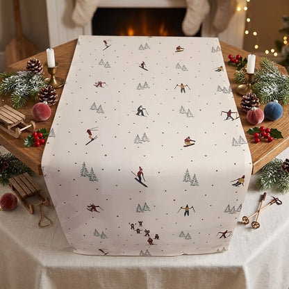 Sophie Allport Skiing Christmas Table Runner