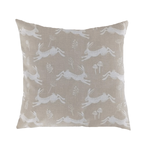 Jump Hare Rabbit Cushion Cover - CushionCoverAndDecor