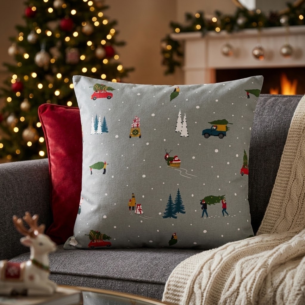 Sophie Allport Home For Christmas Kissenbezug