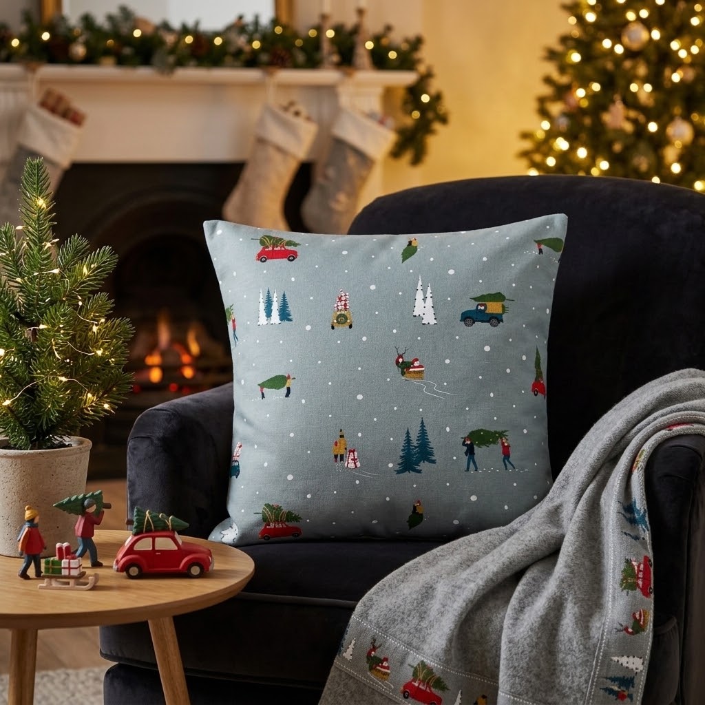 Sophie Allport Home For Christmas Kissenbezug