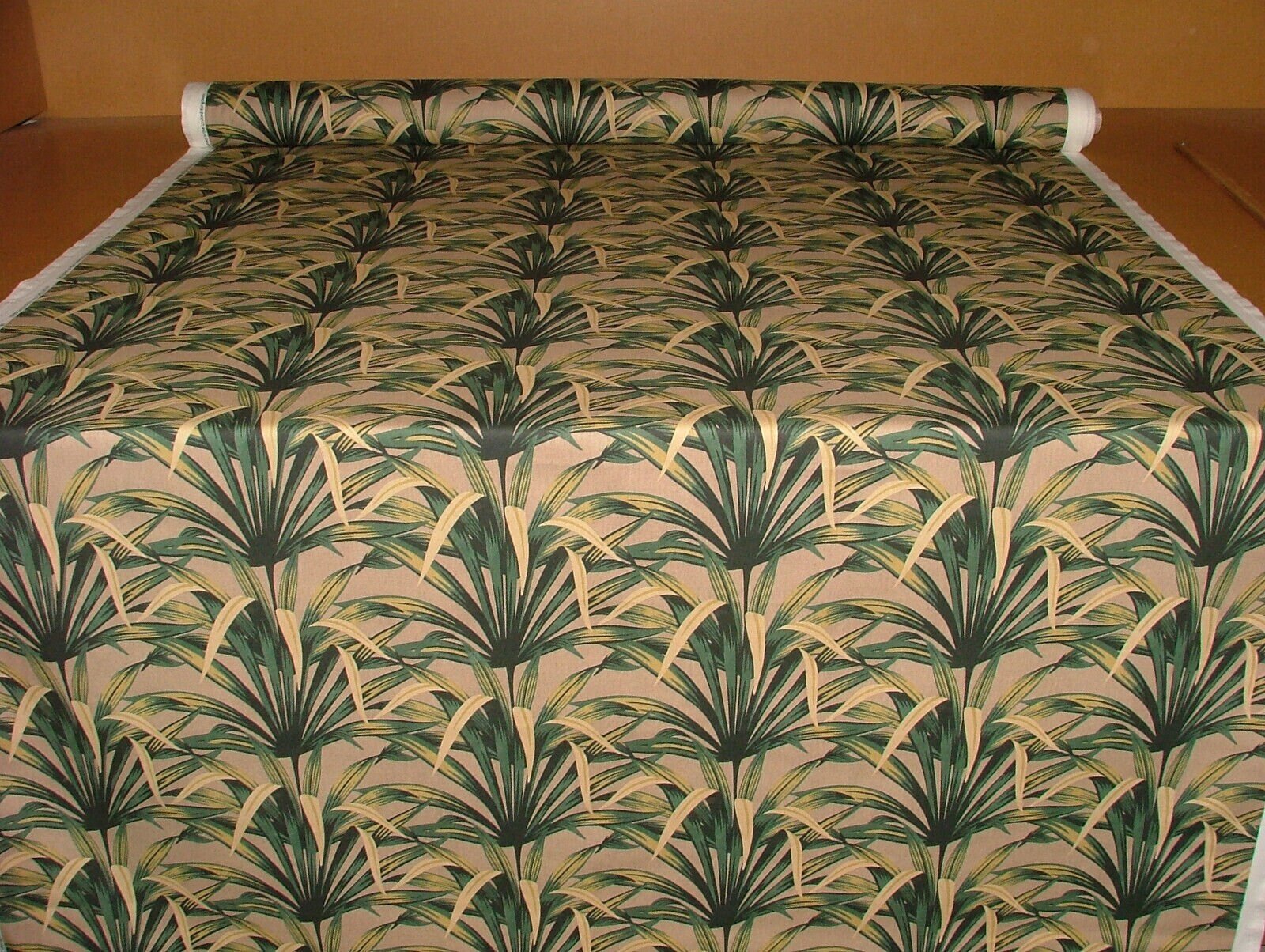 Martinique Tropical Leaf Tablecloth , Leaf Tablecloth UK , 100% Cotton Handmade - CushionCoverAndDecor